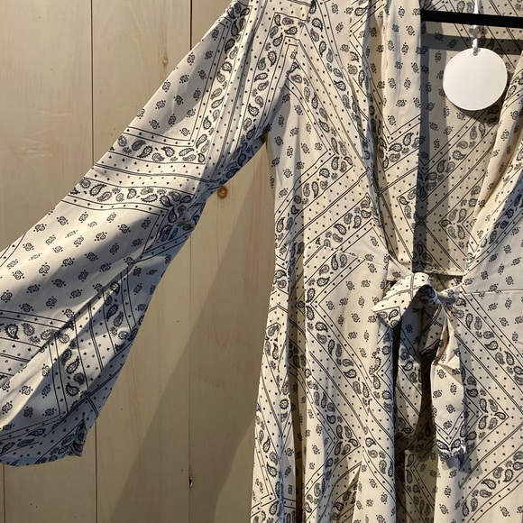 Boho Paisley Kimono Maxi Duster - Picture 4 of 8